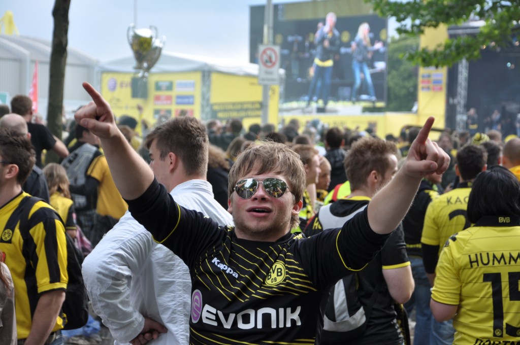 BVB Meisterfeier Fan