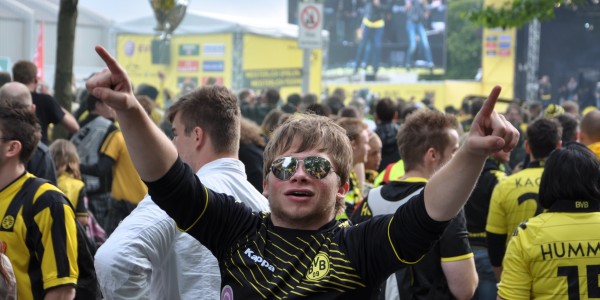 BVB Meisterfeier Fan